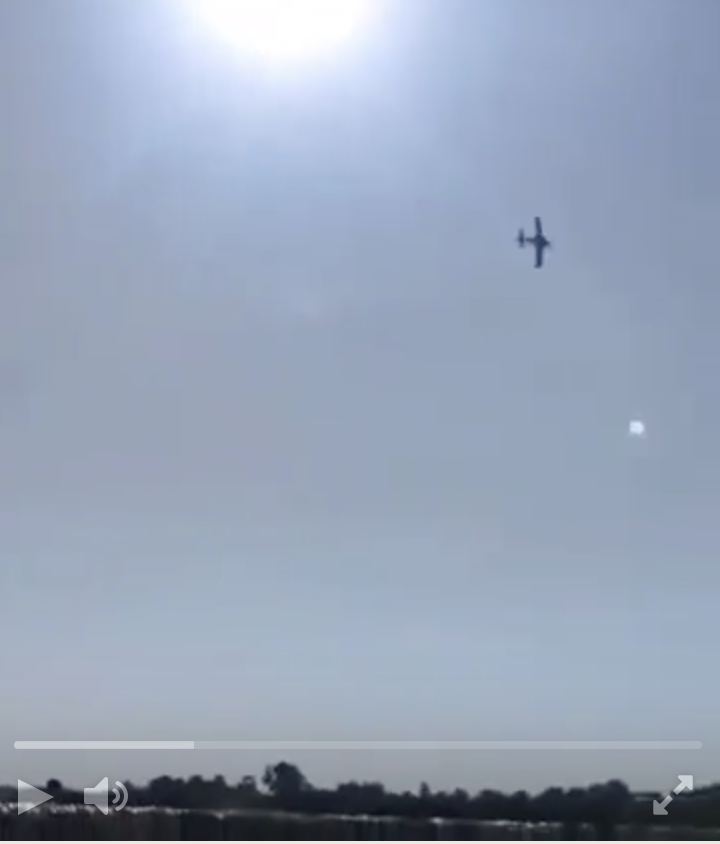 Tragic accident yesterday at an air-show in Hungary Screen84