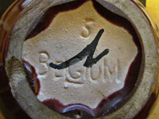 Putting a date on belgium Pottery  S.A. faïencerie de Thulin Img_2813