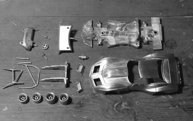 WIP du kit AMR de la CORVETTE de Rick Hay à Mid Ohio 1976 910