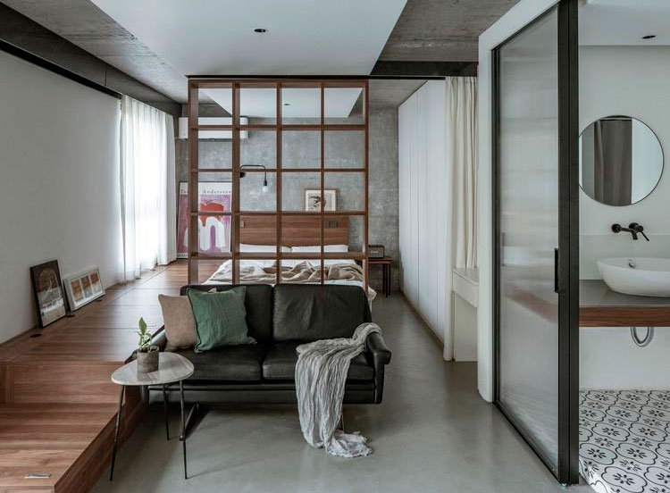 Diseño interior de micro vivienda en China