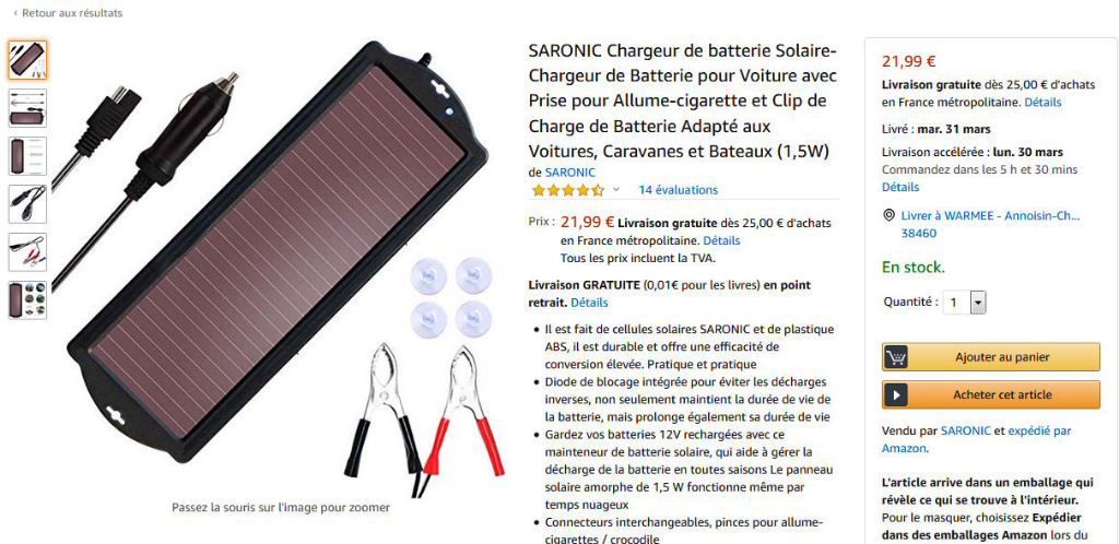 Combien de temps sans tourner ? (batterie) Batt10