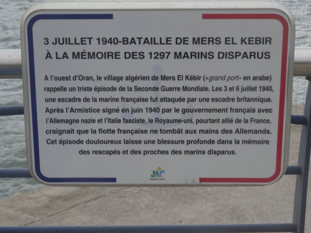 [ Histoire et histoires ] Mers el-Kébir attaque de la Flotte Française du 3 au 6 juillet 1940 par la Royal Navy Dsc04615