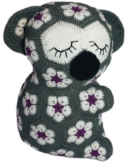 Lily the African Flower Koala - JOs Crocheteria [Crochet Pattern] Captu107