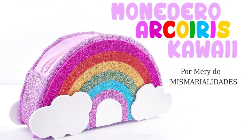 RETO GRATIS: "MONEDERO ARCO IRIS". Detalles, inscripcion y presentacion de la tarea  Monede10