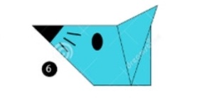 Origami  carita de raton Screen66