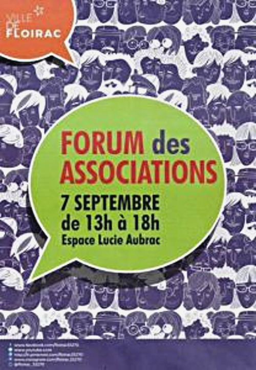 2019 - Forum des associations - La rentrée FCBA 2019 à Floirac (33) (samedi 7 Septembre 2019) Affich57