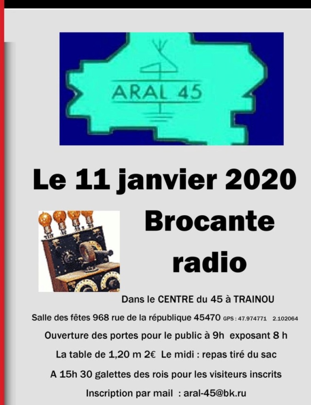 brocante - Brocante Radio ARALA 45 à Trainou (11/01/2020) Aral-410