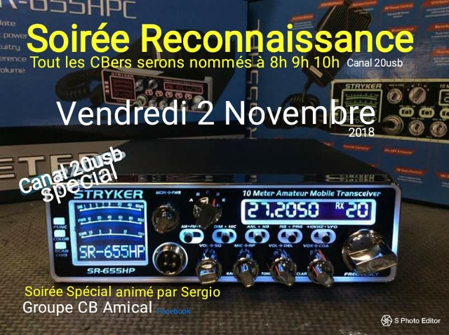 Reconnaissance - Soirée Spécial Reconnaissance au Québec (Vendredi 02 Novembre 2018) Bienve10