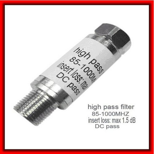 Filter - High quality 85-1000MHZ CATV High Pass Filter (Filtre passe haut pour TV) Captu120