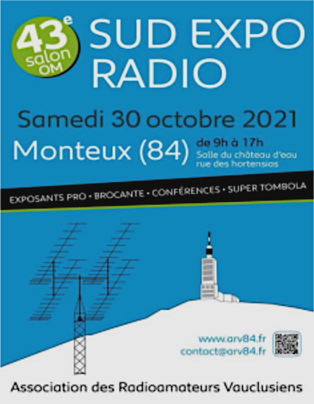 Sud - 43éme édition de Sud Expo Radio Monteux (dpt 84) (Samedi 30 octobre 2021) Captu294