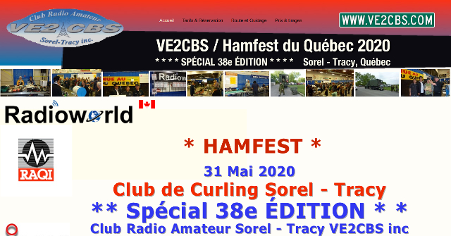 Québec - [Annulée] 38è édition Hamfest - Club de Curling Sorel - Tracy (Québec) (31/05/2020) Captu517