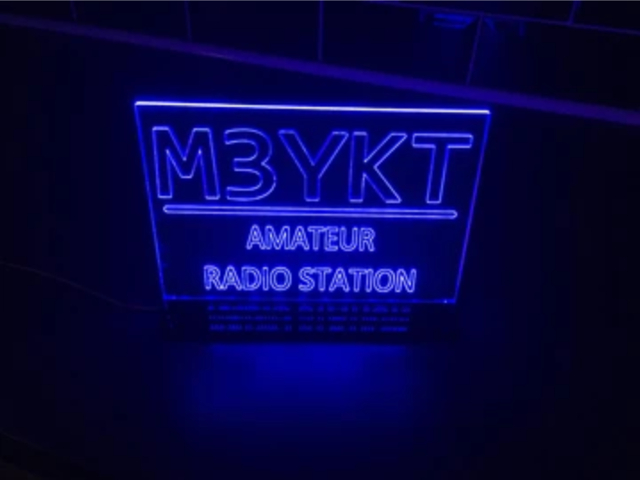 éclairés - Amateur CB Radio LED illuminated Call Signs Captu540