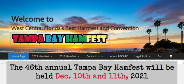 Tampa Bay Hamfest - West Central Florida's Best Hamfest and Convention Captu631