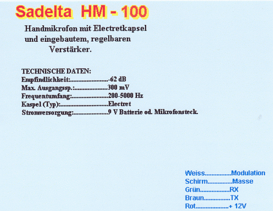 Sadelta HM-100 (Micro mobile) Hm_10010