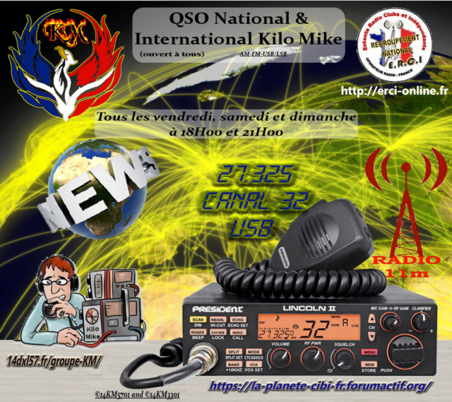 Fréquence officielle KM ! & QSO National & International Kilo Mike (ouvert à tous) News_q14