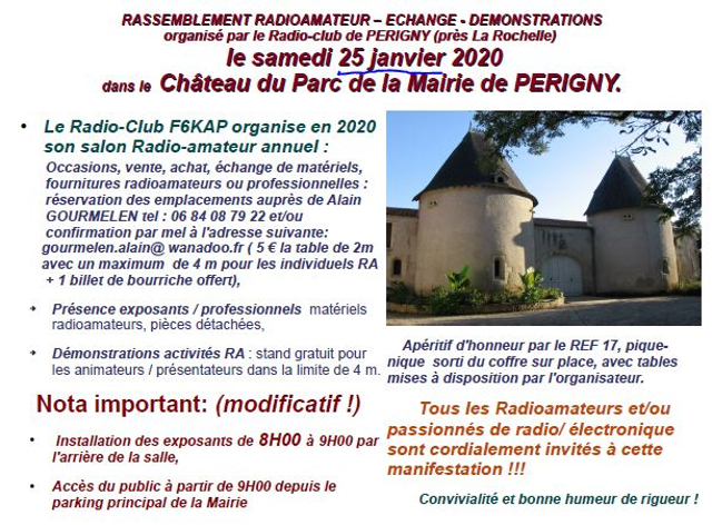 radioamateur - Rassemblement Radioamateur de Périgny (17) le 25/01/2020 Perign10