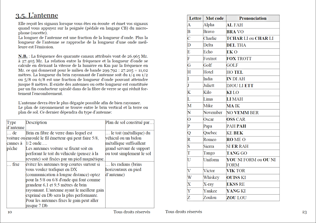 ASBL - A.S.B.L. - petit livret sur la cibi pour les débutants "2003" Sans_t26