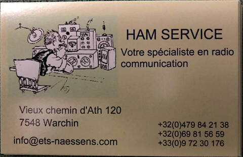 Ham Service - Votre spécialiste en radio communication (Sud-Ouest Belgique)