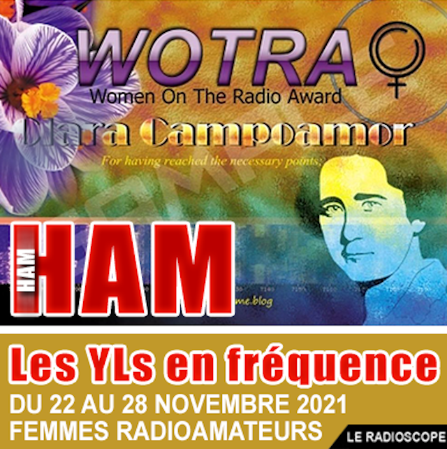 Radioamateurs - les YLs sur l'AIR avec le WOTRA 2021 (22 au 28 Novembre 2021) Vignet12