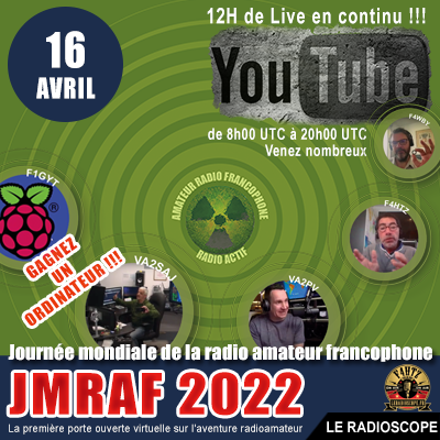 Journée Mondiale de la Radio Amateur Francophone 2022 : Appel à candidature Vignet14