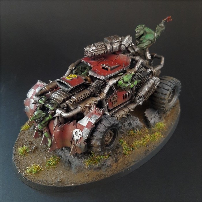 [FINI] [Kroogoth/Ork]boy + weirdboy + buggie 232 pts 20190716