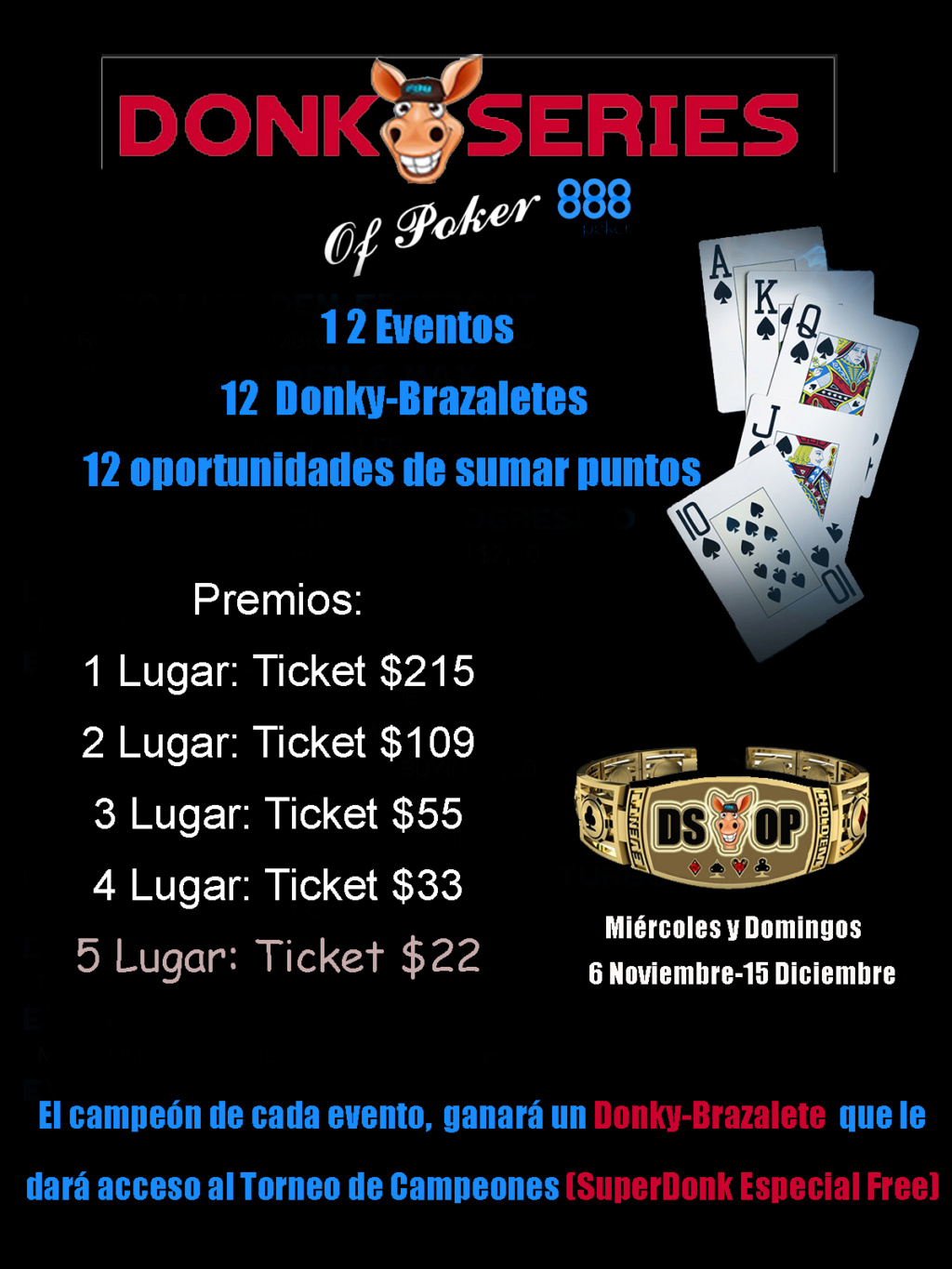 Donk Series of Poker Flyeri10