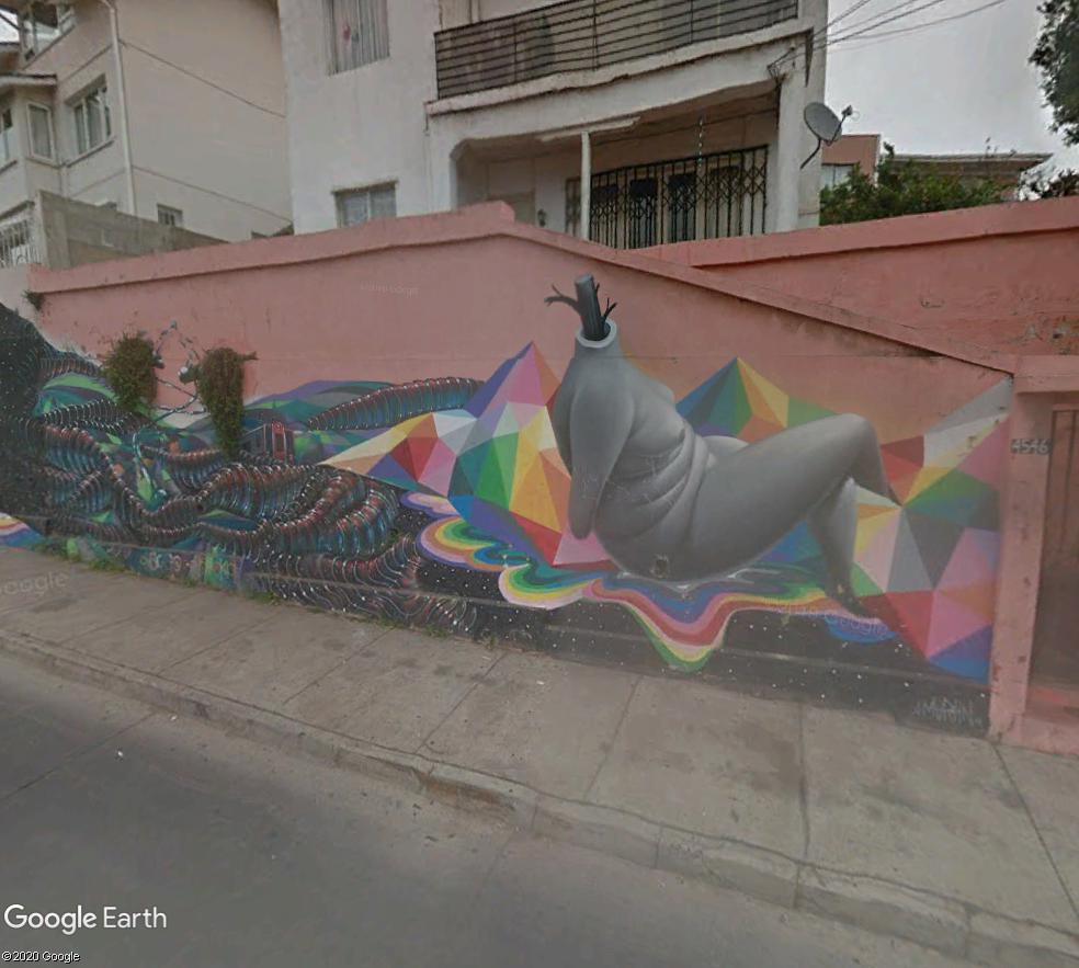 STREET VIEW : les fresques murales - MONDE (hors France) - Page 26 Visage11