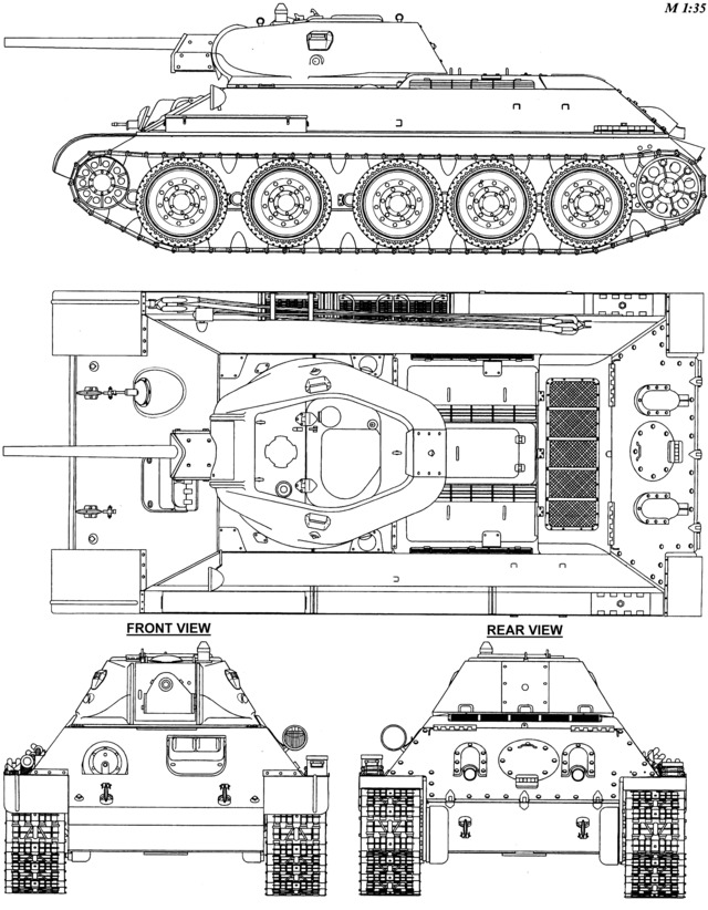 Zapisi o oklopnim vozilima i ratovanju oklopnih snaga T34_4110