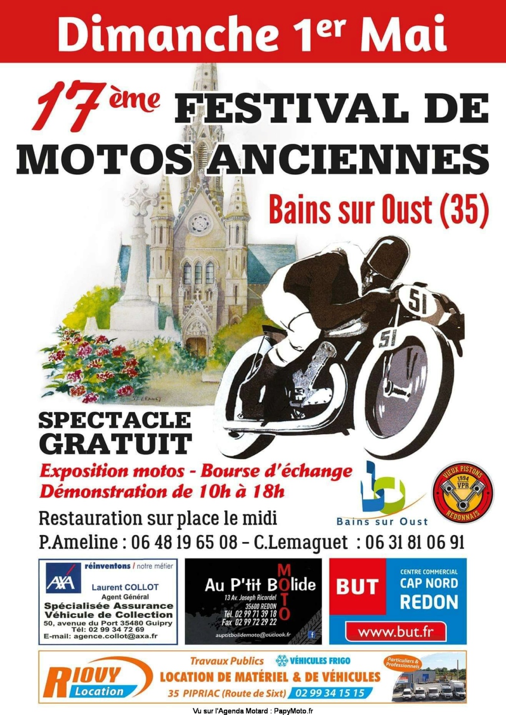 MANIFESTATION - Festival-motos-1er mai Bains-sur-Oust 35600 17e-fe10