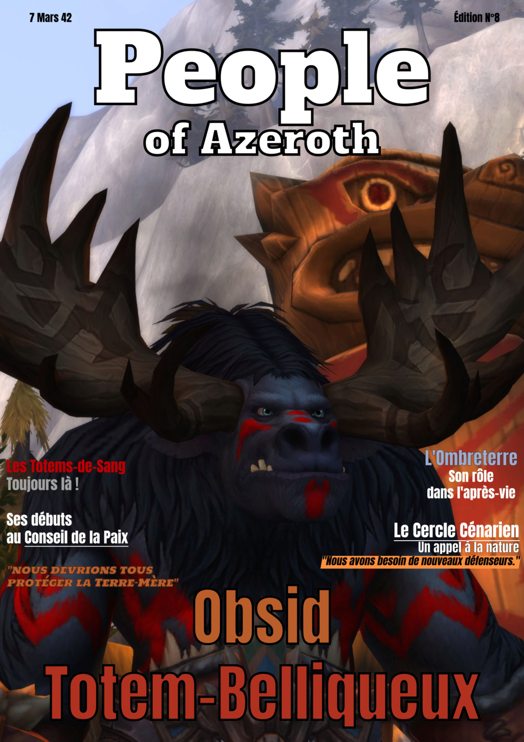 People of Azeroth - Magazine Obsid10