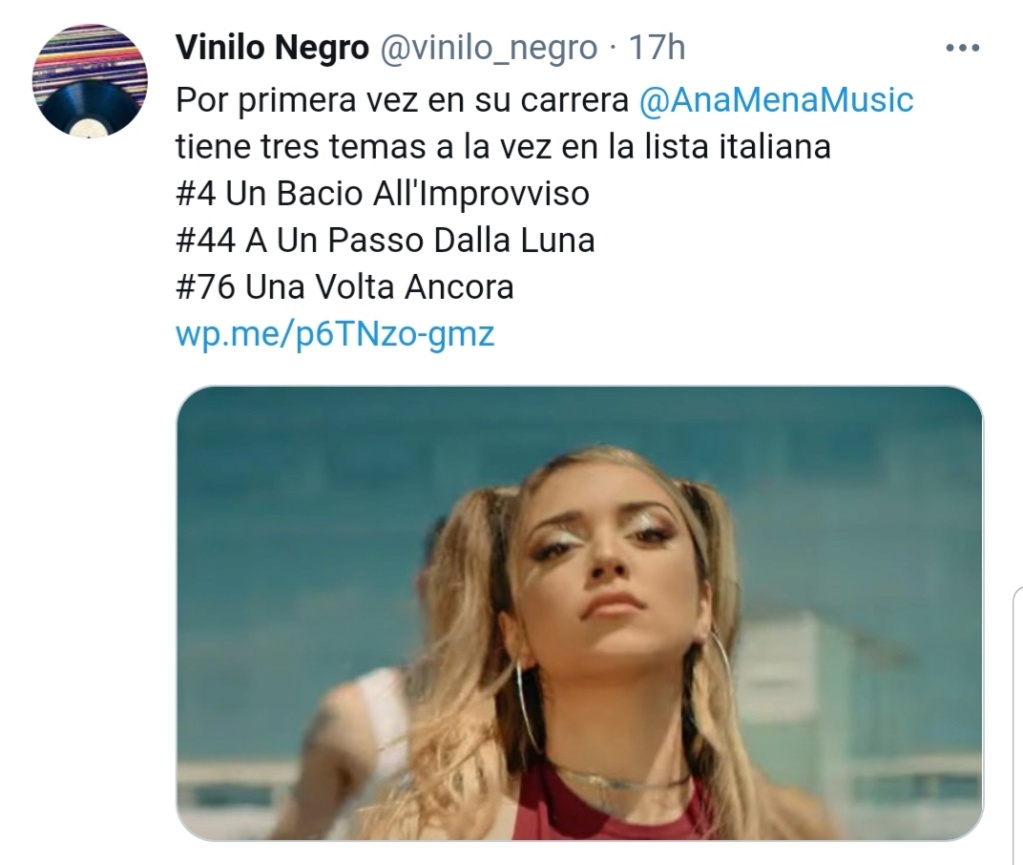 Ana Mena >> Preparando Nuevo Álbum (Italiano y Español)  - Página 31 20210611
