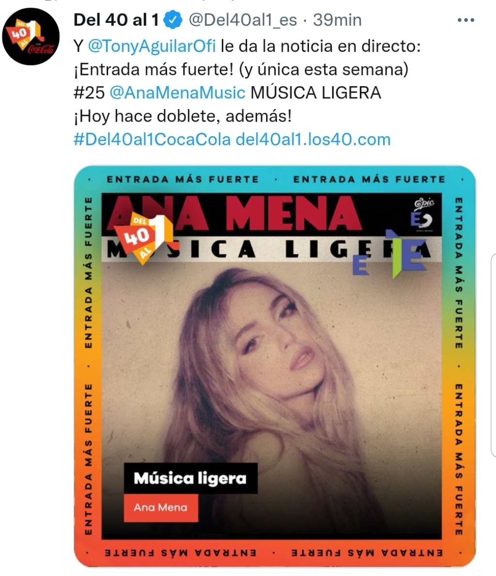 Ana Mena >> Preparando Nuevo Álbum (Italiano y Español)  - Página 37 Scree199