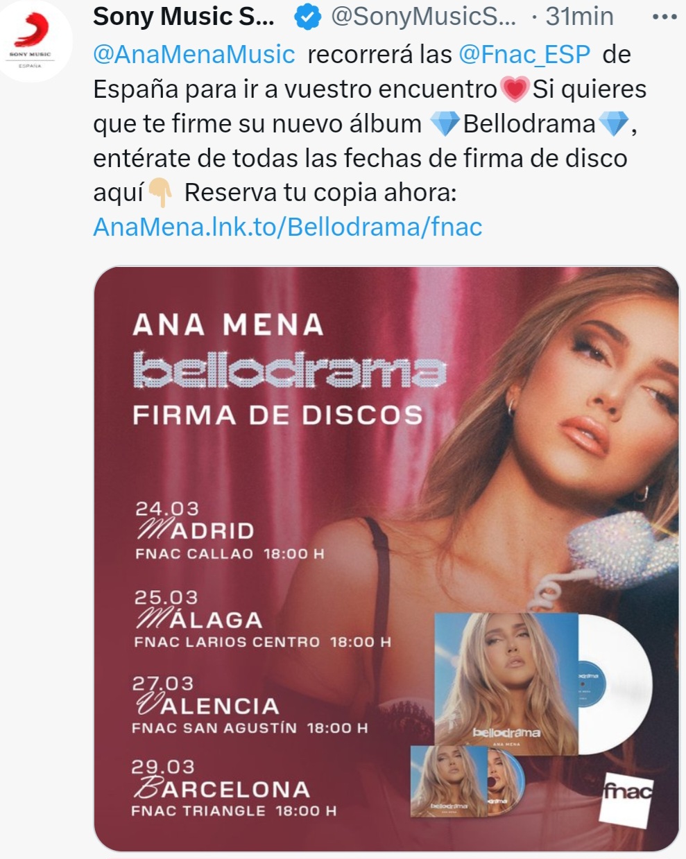 Ana Mena >> álbum "Bellodrama" - Página 16 Scree445