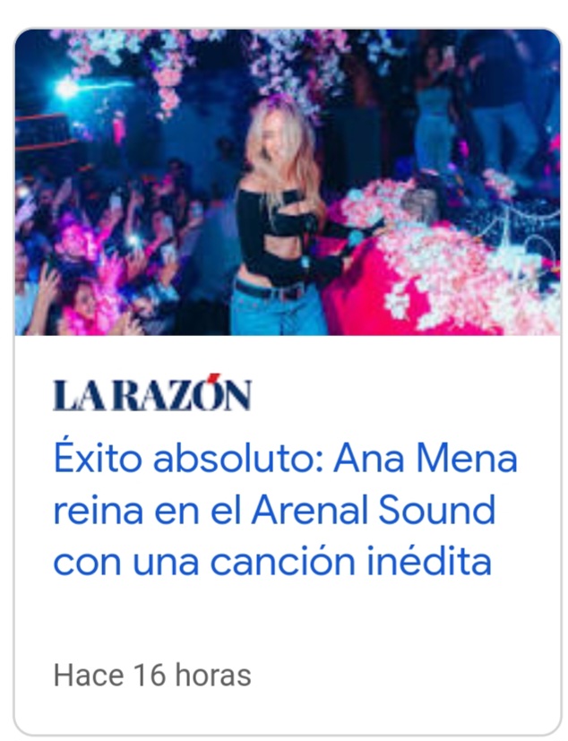 Ana Mena >> single "La Razón (feat. Gale)" - Página 30 Scree550