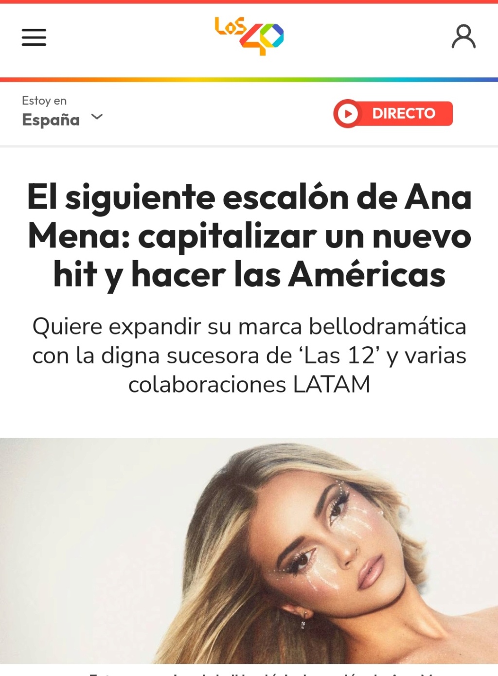 Ana Mena >> singles "Acquamarina", "Criminal" & "Madrid City" - Página 33 Scree569