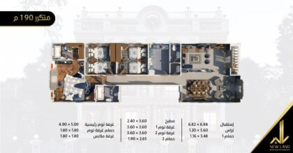 شقق للبيع بالتقسيط بالشيخ زايد  Ao-19010