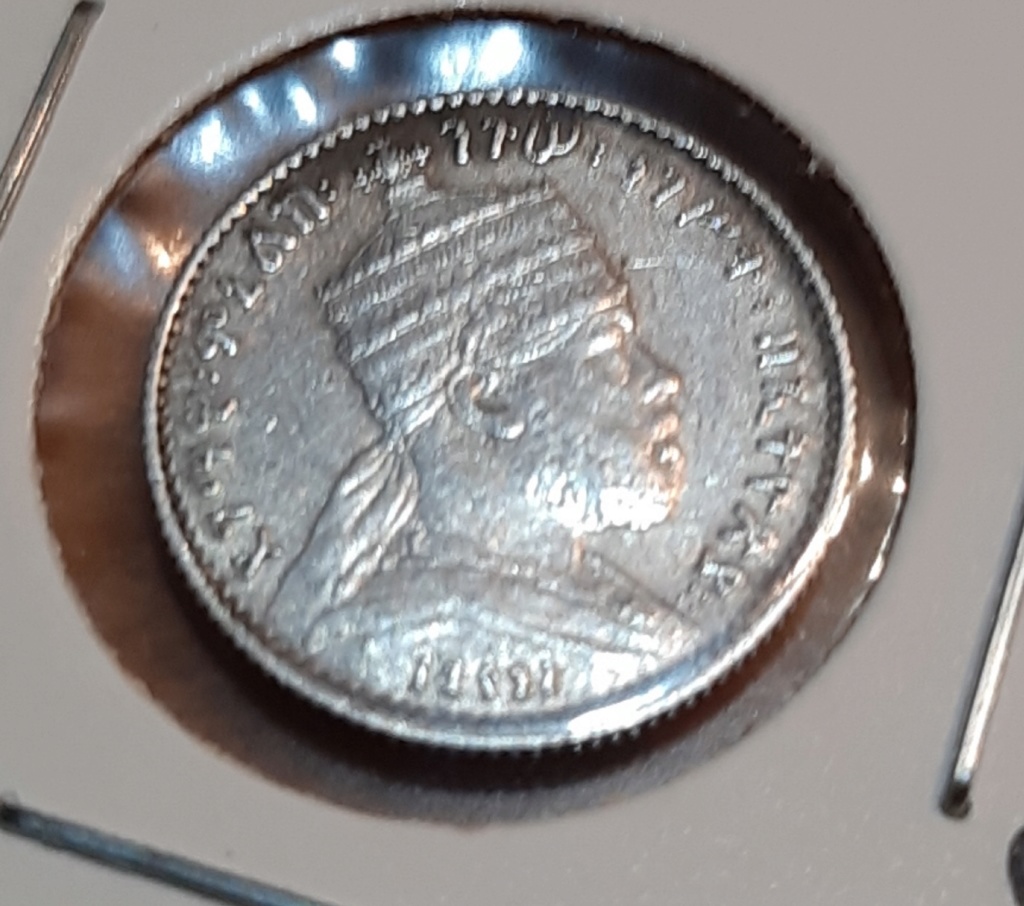 1 Ghersh Ethiopia- Menelik II Una pequeña africana .1889-1895 20190836