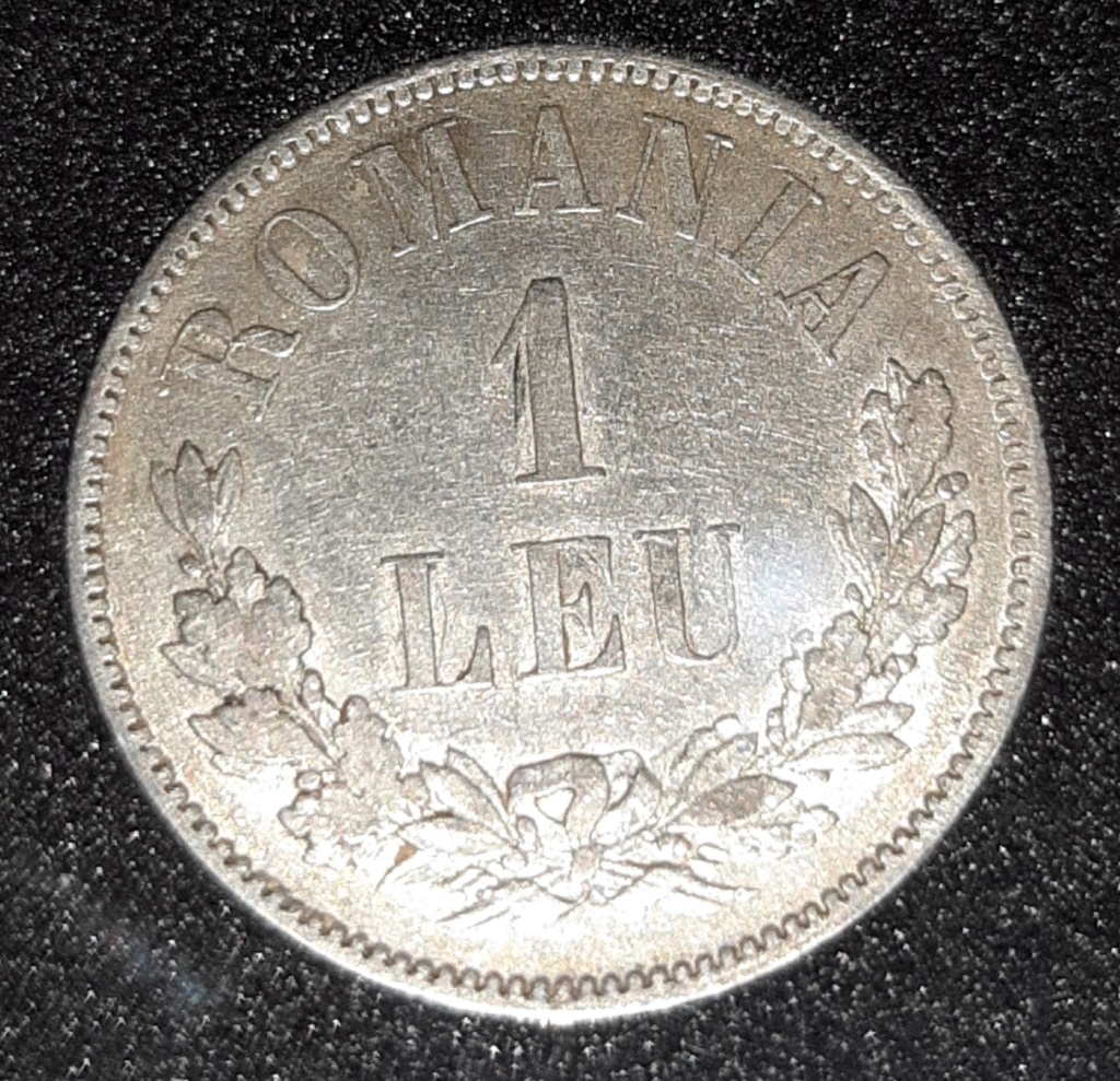 Rumanía - 1 Leu 1873 -Carol I 20190849