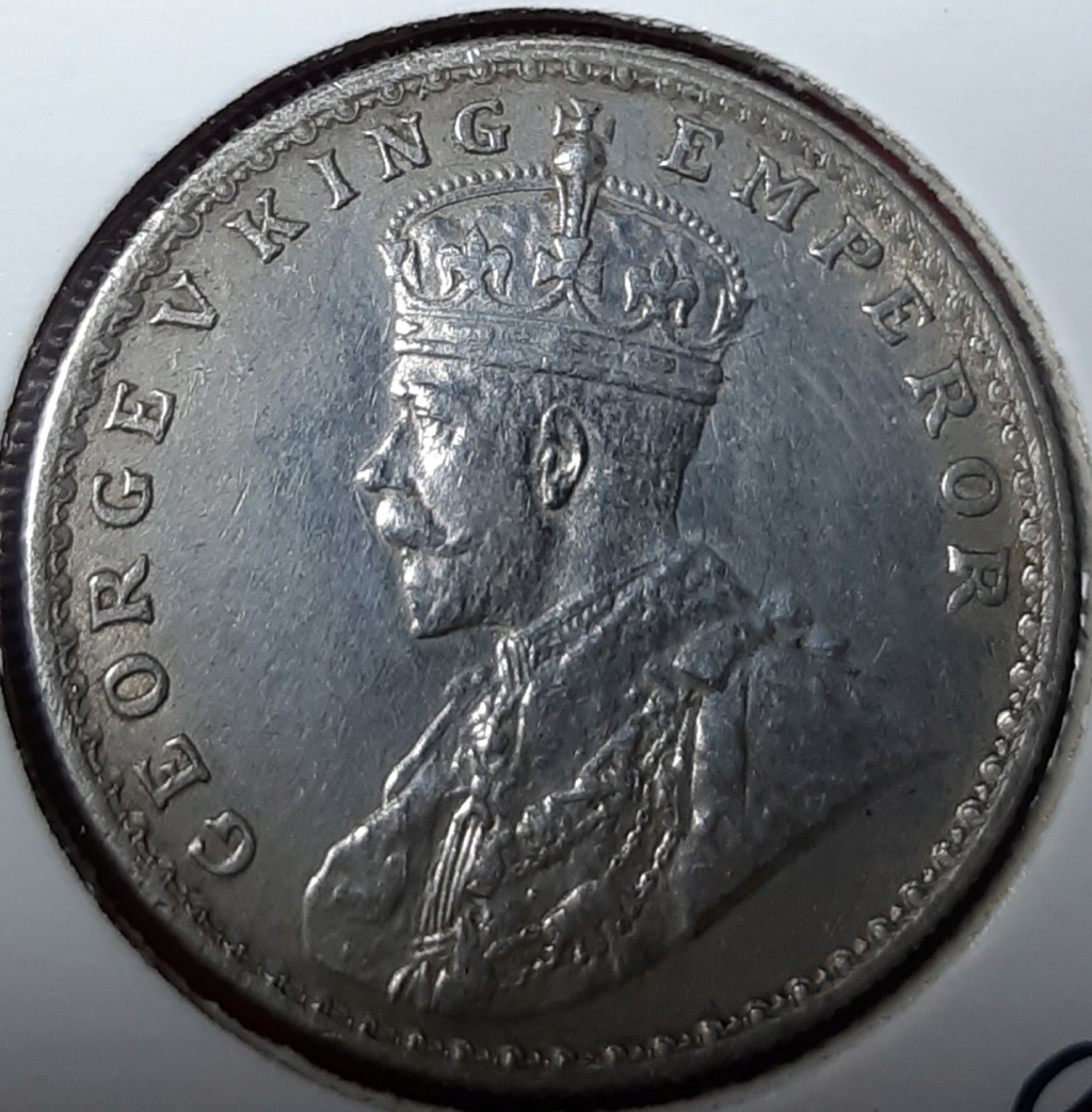 India Británica. 1 Rupia 1917 Bombay 20191033