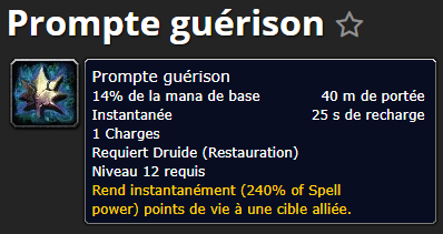 Guide Druide Heal Prompt10