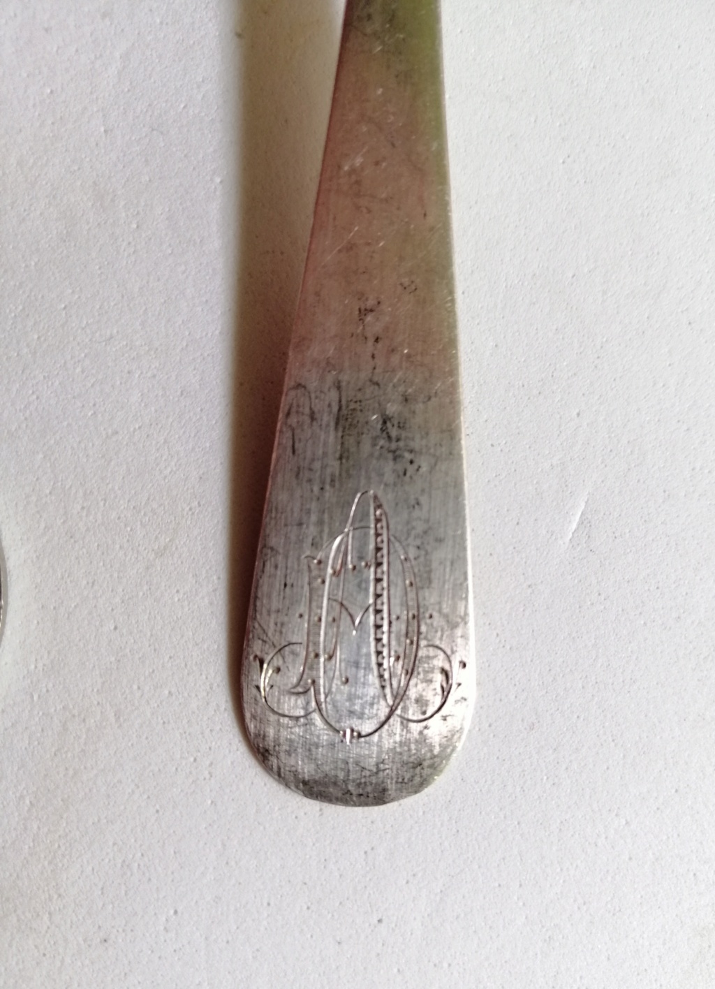 Tenedor de plata muy antiguo Img_2728