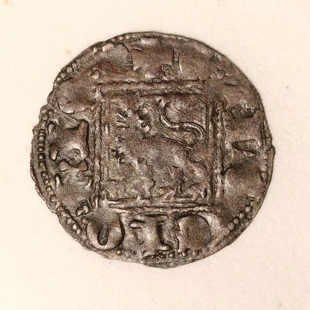 Dinero Novén de Alfonso XI. Sevilla Img_2837