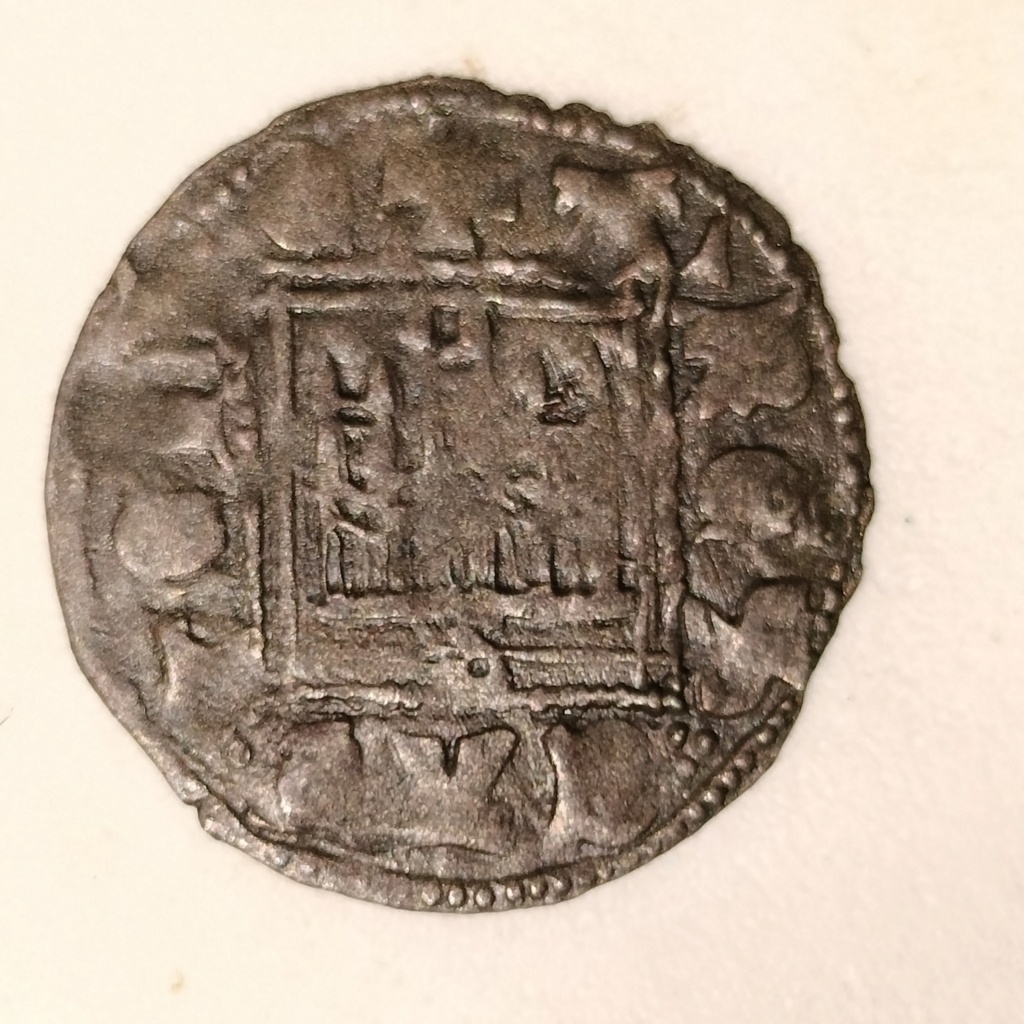 Dinero Novén de Alfonso XI. Sevilla Img_2838