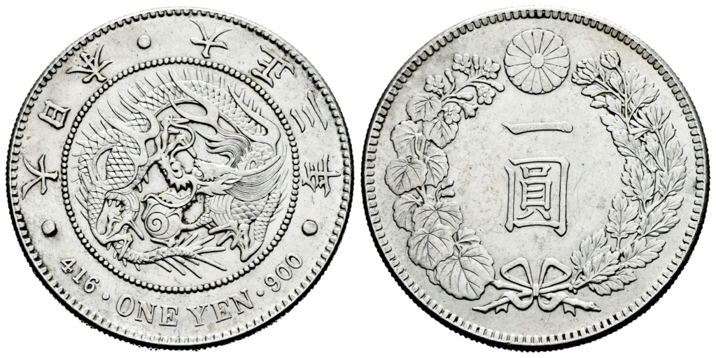 JAPÓN - 1 YEN DE PLATA 1914. Japan-10