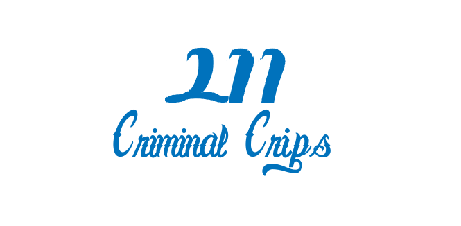 (PED) 211 Criminal Crips   6bea5710
