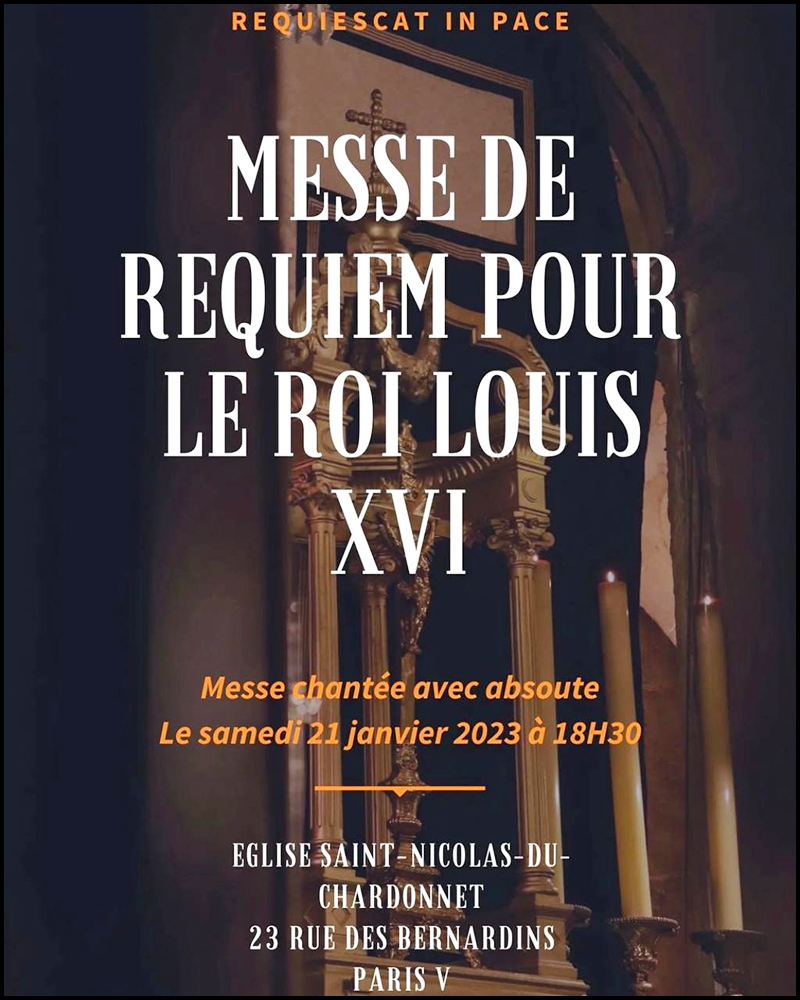 Commémorations de la Mort du Roi Louis XVI - Page 9 Messe_10
