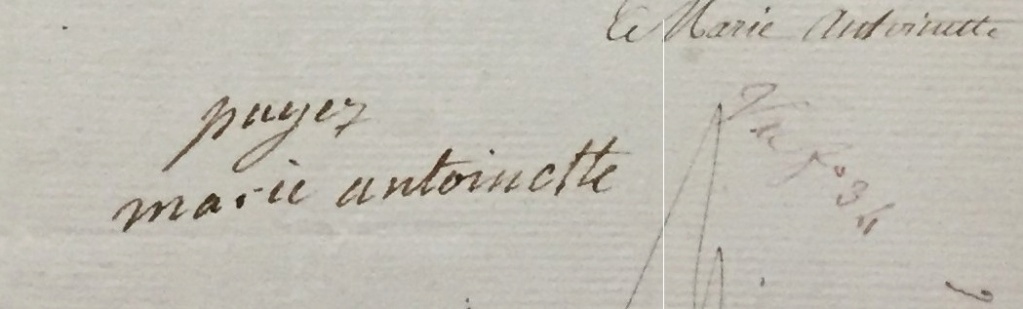 Un autographe inconnu de Marie-Antoinette ? Signat11