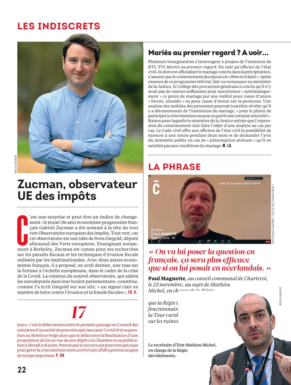 Le vif l'express du 3/12/2020   indiscrétions belges Le_vif21