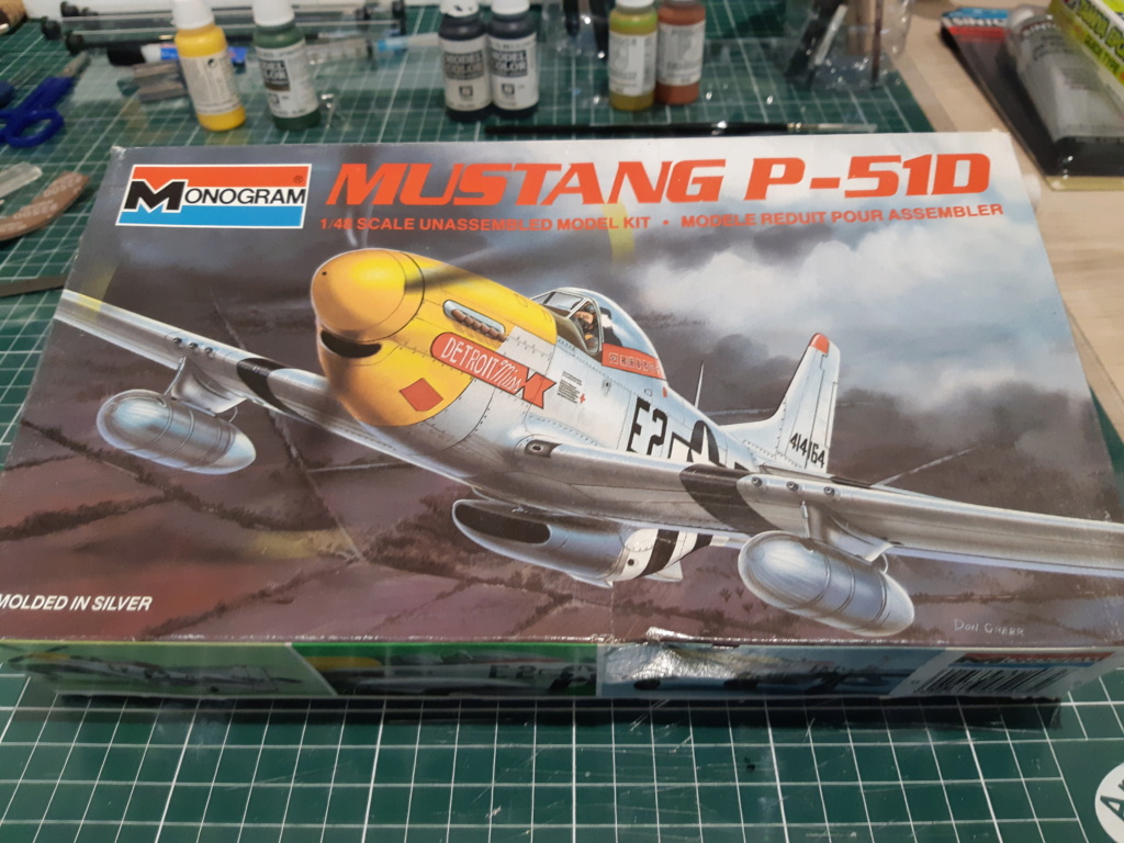 P-51 D Mustang 1/48 Monogram 20220417
