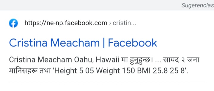 ¿Cuánto mide Cristina Meacham? - Altura - Real height 20210916